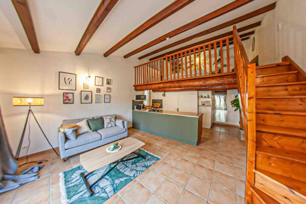 Charmant Studio/T2 Au Calme Avec Jardin Et Parking Fos-sur-Mer Kültér fotó